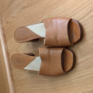 Nisolo Leather Slide Sandals